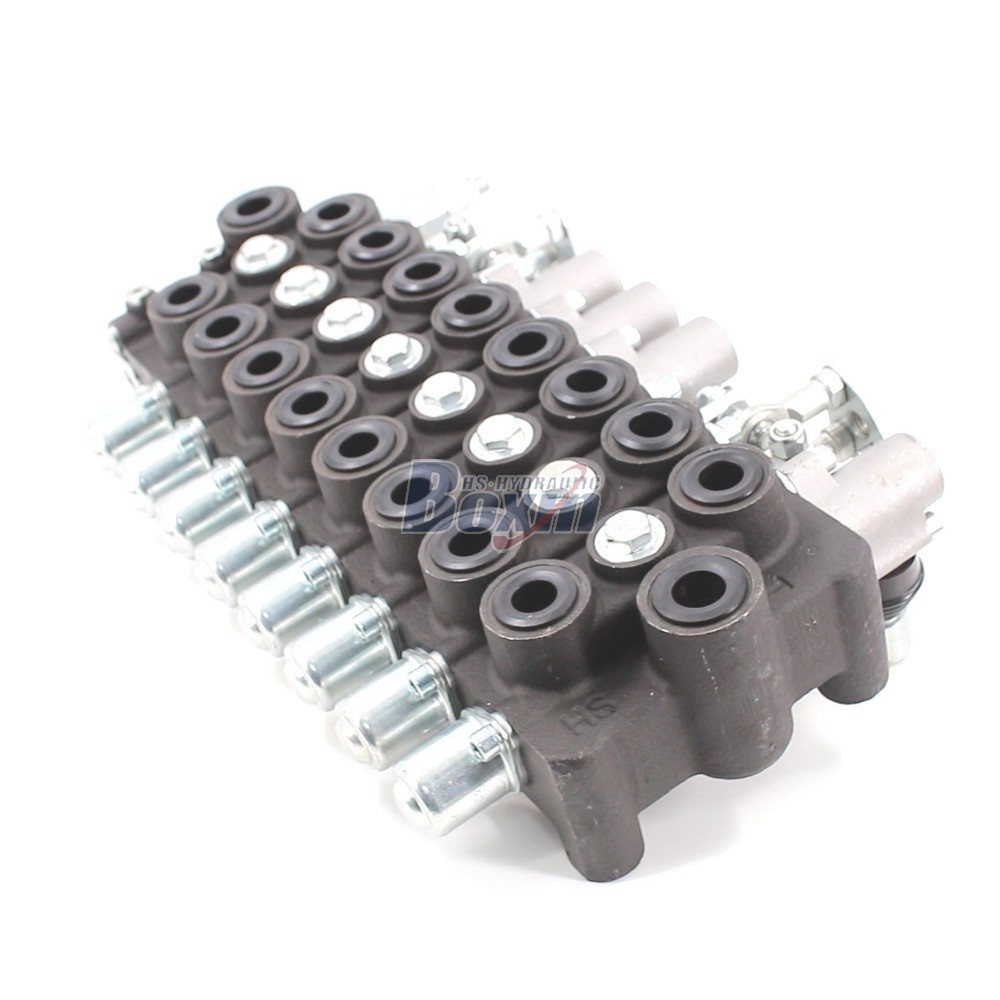 HSW50 Series 8 Spool Hydraulic Monoblock Valve for Mobile Equipment cover photo